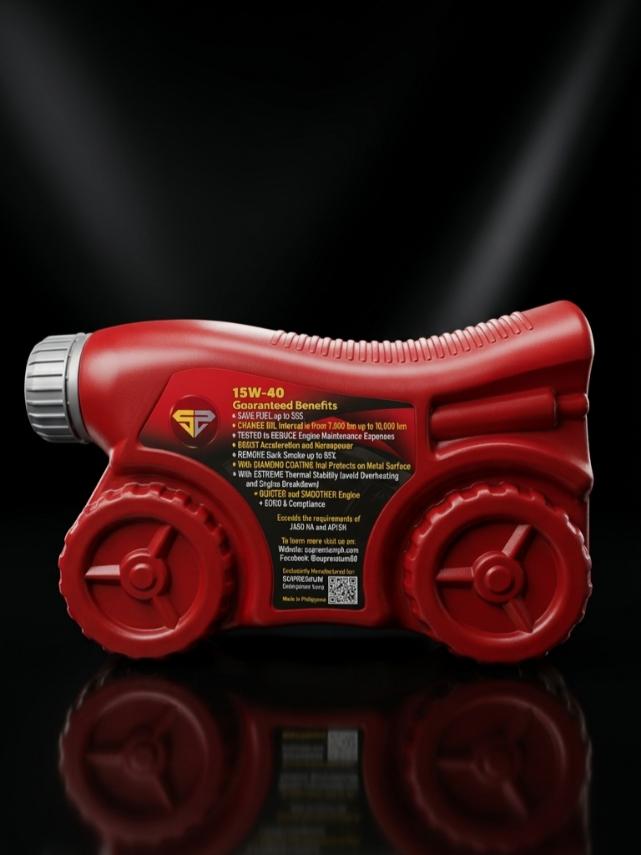 For Manual Big Bike 𝗦𝗨𝗣𝗥𝗘𝗠𝗜𝗨𝗠 𝗠𝗼𝘁𝗼 𝗫𝟯𝗠 𝟭5𝗪-𝟰𝟬, 2-Wheels, Manual (1 Liter)